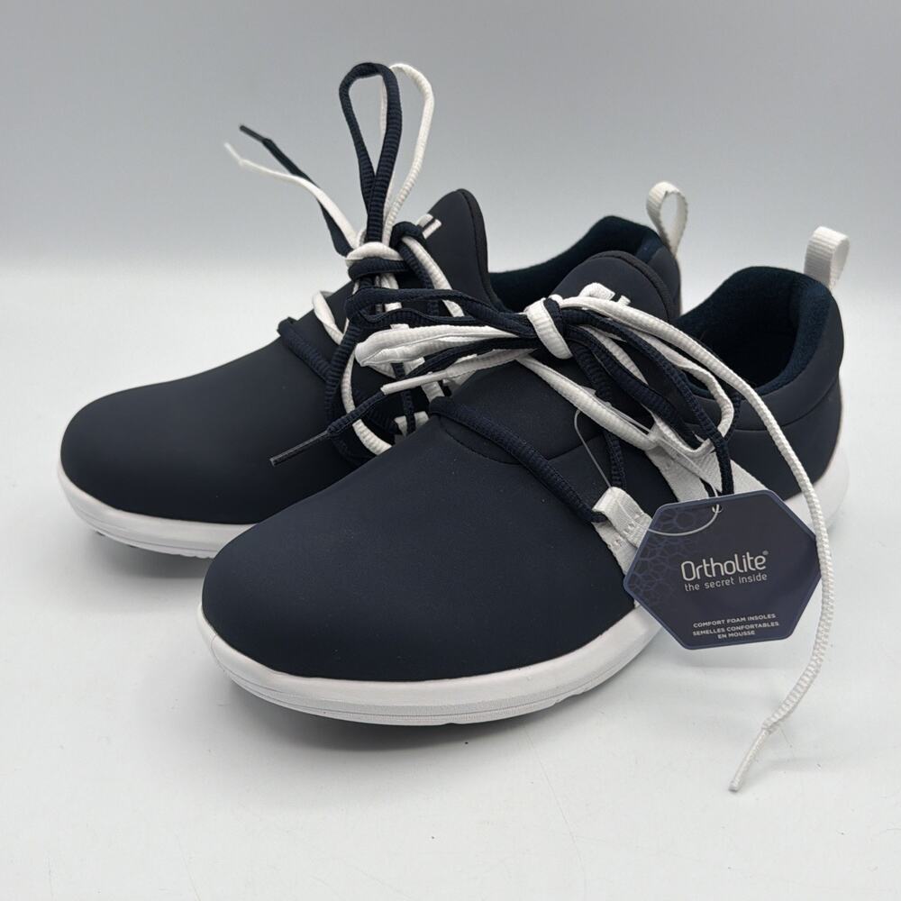 FootJoy Women's Leisure Spikeless Blue White Golf‎ Shoes Sz 7